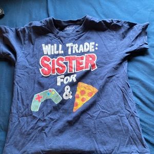 Boys’ XL Gildan Dark Blue Graphic T-shirt